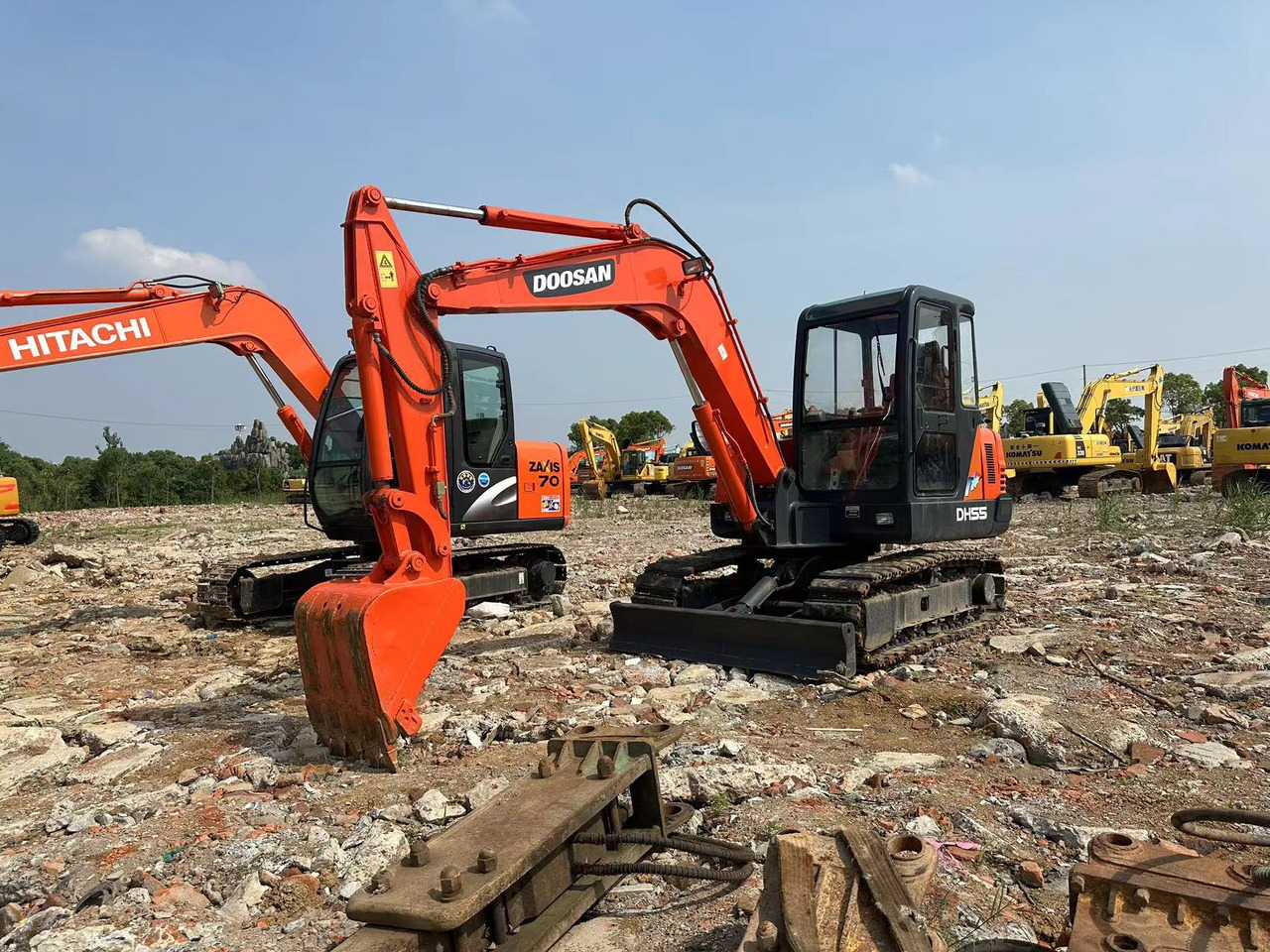 DOOSAN DH55 Mini Excavator 5.5T - Мини багер: слика 5 DOOSAN DH55 Mini Excavator 5.5T - Мини багер: слика 5