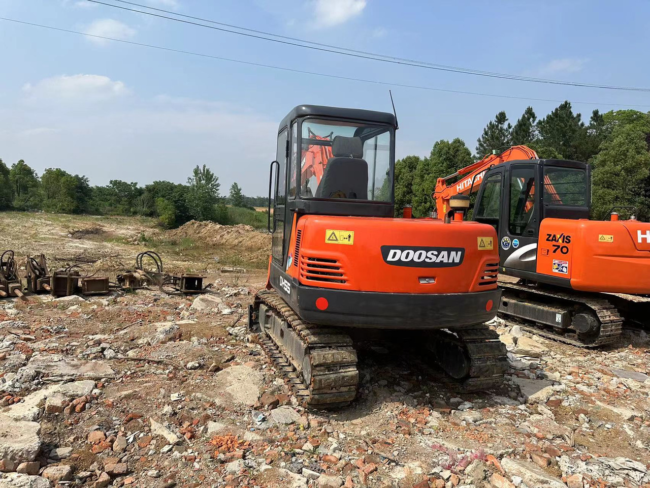 DOOSAN DH55 Mini Excavator 5.5T - Мини багер: слика 3 DOOSAN DH55 Mini Excavator 5.5T - Мини багер: слика 3