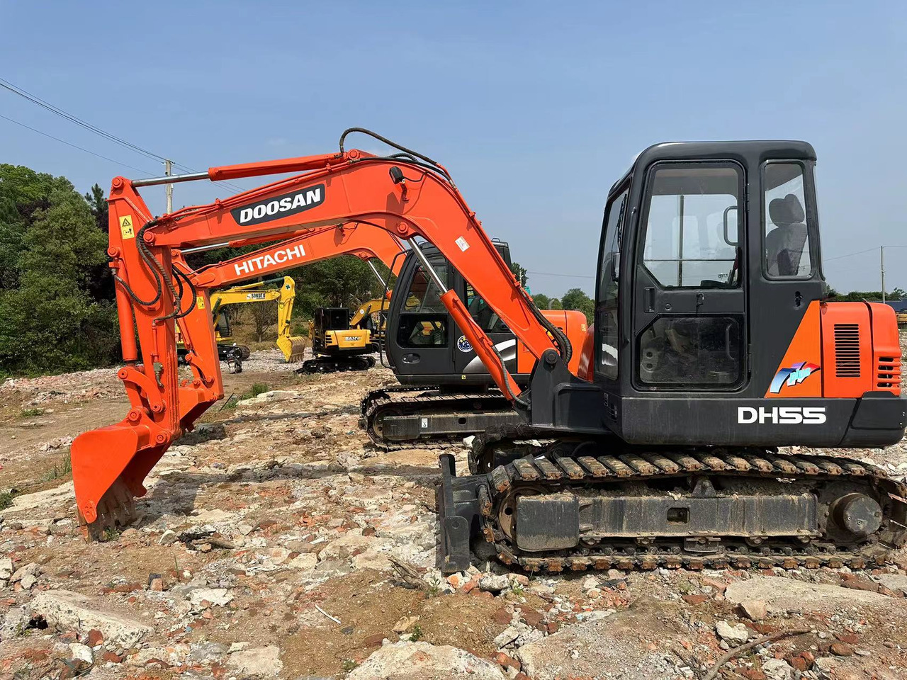 DOOSAN DH55 Mini Excavator 5.5T - Мини багер: слика 1 DOOSAN DH55 Mini Excavator 5.5T - Мини багер: слика 1