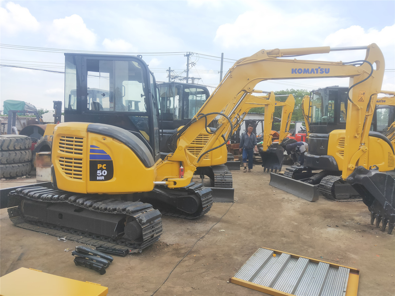 KOMATSU Mini Excavator PC50MR - Мини багер: слика 1 KOMATSU Mini Excavator PC50MR - Мини багер: слика 1