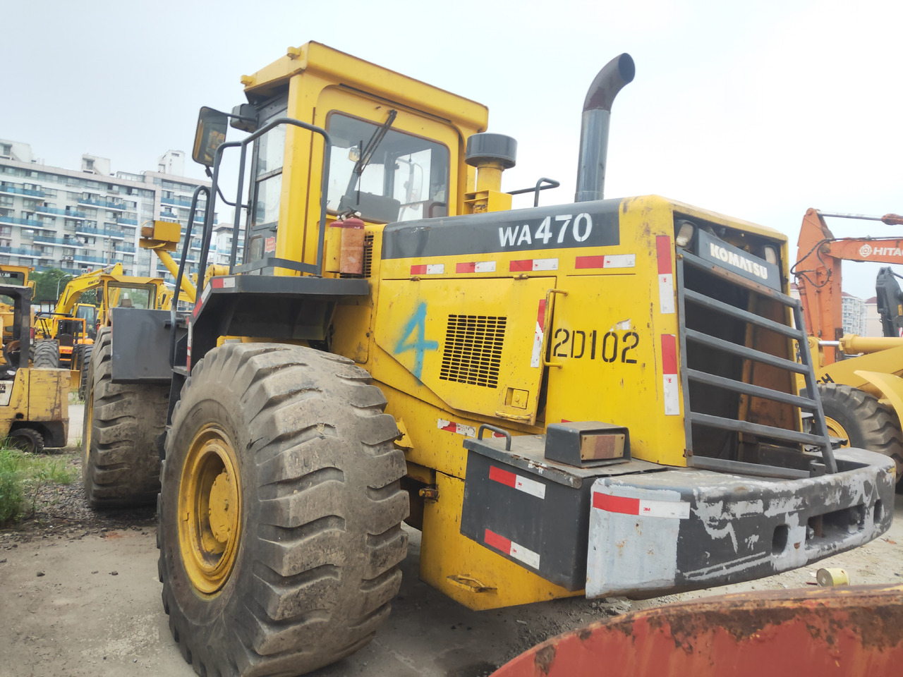 KOMATSU Wheel WA470-3 With a fork - Натоварувач на тркала: слика 4 KOMATSU Wheel WA470-3 With a fork - Натоварувач на тркала: слика 4