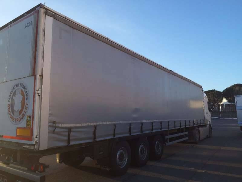 Semi-remorque 3 Essieux 38 TONNES 2 PORTES AR REHAUSSABLE - Полуприколка со церада: слика 1 Semi-remorque 3 Essieux 38 TONNES 2 PORTES AR REHAUSSABLE - Полуприколка со церада: слика 1