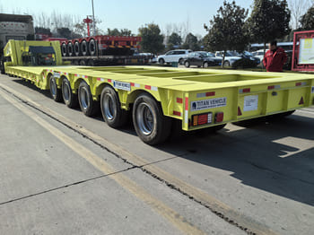 TITAN 120 ton detachable lowbed trailer for sale in Nigeria - Полуприколка: слика 1 TITAN 120 ton detachable lowbed trailer for sale in Nigeria - Полуприколка: слика 1
