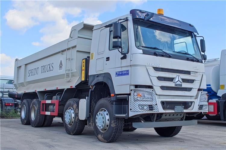 Sinotruk Used Howo 400HP 12 Wheeler Dump Truck for Sale In Tanzania - Кипер: слика 1 Sinotruk Used Howo 400HP 12 Wheeler Dump Truck for Sale In Tanzania - Кипер: слика 1