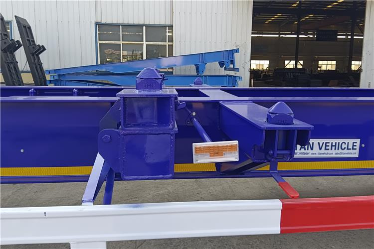 TITABN 2 Axle Gooseneck Container Trailer for Sale In Kenya - Шасијска полуприколка: слика 4 TITABN 2 Axle Gooseneck Container Trailer for Sale In Kenya - Шасијска полуприколка: слика 4