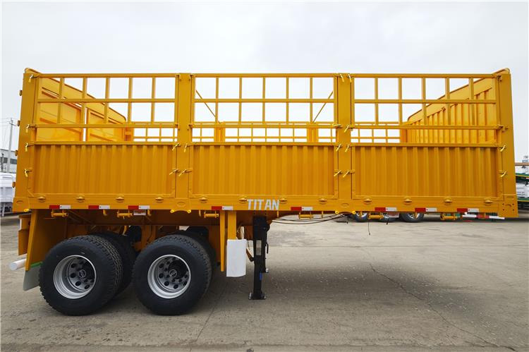 TITAN 2 Axle Fence Semi Trailer for Sale In Senegal - Полуприколка за добиток: слика 2 TITAN 2 Axle Fence Semi Trailer for Sale In Senegal - Полуприколка за добиток: слика 2