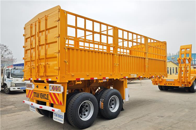 TITAN 2 Axle Fence Semi Trailer for Sale In Senegal - Полуприколка за добиток: слика 3 TITAN 2 Axle Fence Semi Trailer for Sale In Senegal - Полуприколка за добиток: слика 3