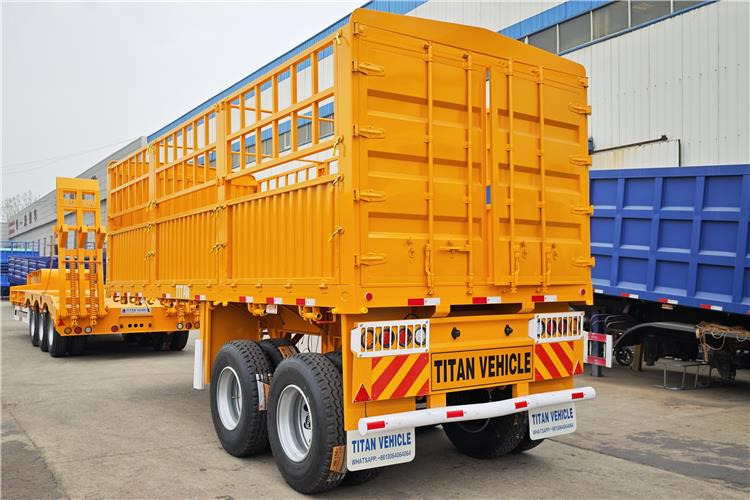 TITAN 2 Axle Fence Semi Trailer for Sale In Senegal - Полуприколка за добиток: слика 4 TITAN 2 Axle Fence Semi Trailer for Sale In Senegal - Полуприколка за добиток: слика 4