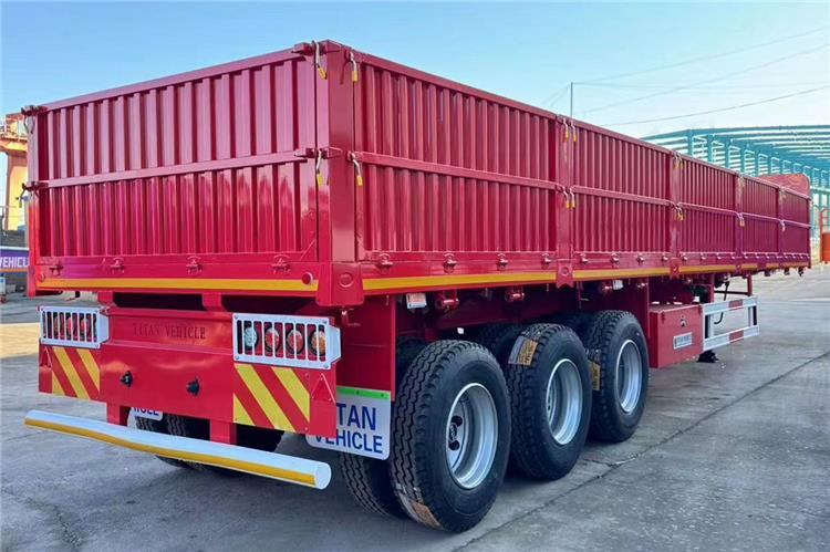 TITAN 3 Axle Drop Side Trailer for Sale In Zimbabwe - Полуприколка платформа: слика 1 TITAN 3 Axle Drop Side Trailer for Sale In Zimbabwe - Полуприколка платформа: слика 1