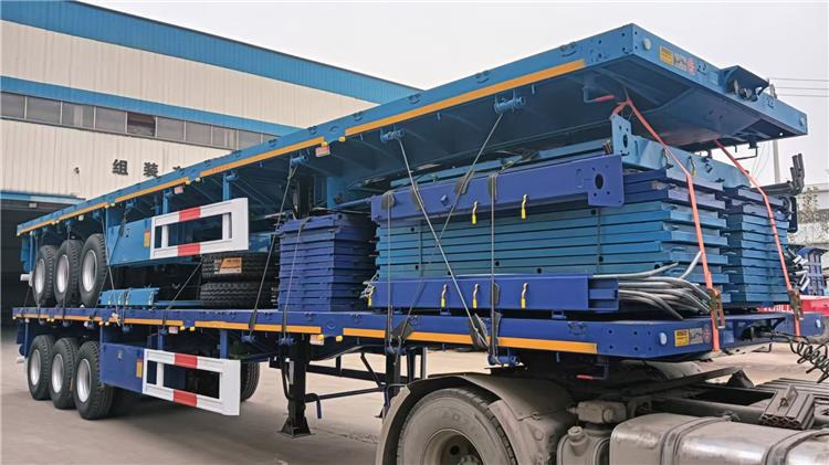 TITAN 3 Axle Flatbed Trailer will be ship to Zambia - Полуприколка платформа: слика 2 TITAN 3 Axle Flatbed Trailer will be ship to Zambia - Полуприколка платформа: слика 2