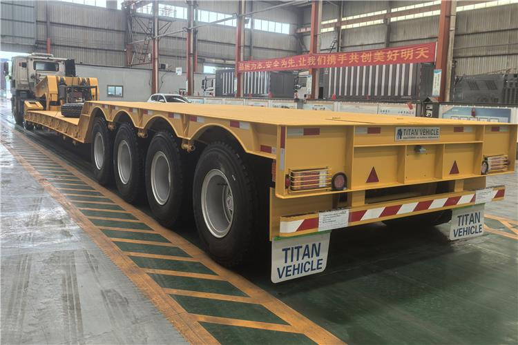 TITAN 4 Axle 100 Ton Removable Gooseneck Trailer for Sale in PNG - Полуприколка за низок утовар: слика 2 TITAN 4 Axle 100 Ton Removable Gooseneck Trailer for Sale in PNG - Полуприколка за низок утовар: слика 2