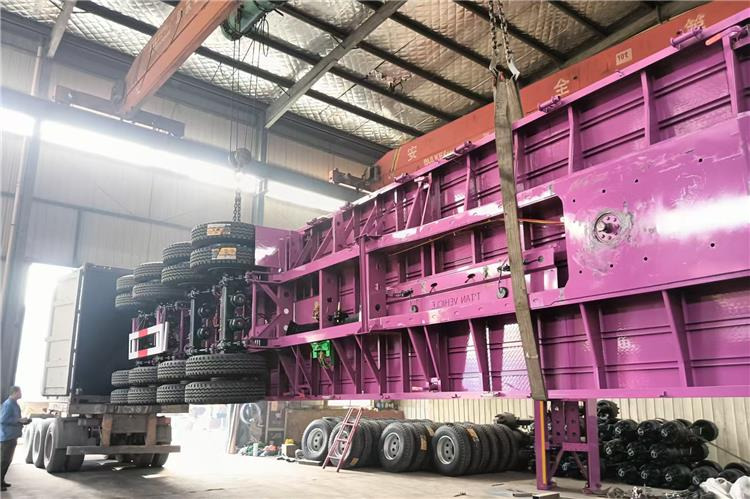 TITAN 4 Axle 40ft Flatbed Semi Trailer for Sale In Guam - Полуприколка платформа: слика 4 TITAN 4 Axle 40ft Flatbed Semi Trailer for Sale In Guam - Полуприколка платформа: слика 4