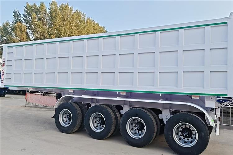 TITAN 4 Axle 80 Ton Dump Semi Trailer for Sale In Cameroon - Кипер полуприколка: слика 2 TITAN 4 Axle 80 Ton Dump Semi Trailer for Sale In Cameroon - Кипер полуприколка: слика 2