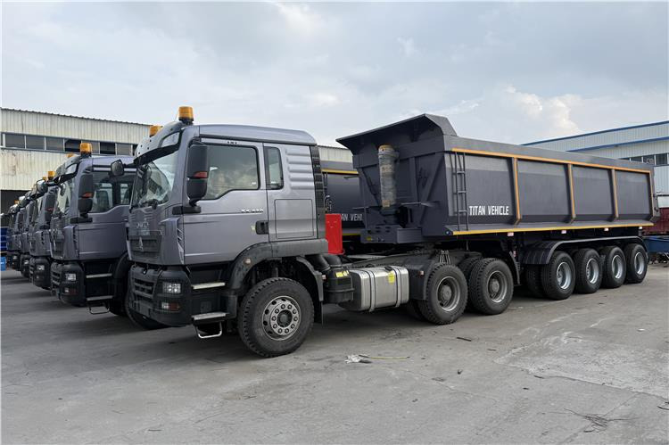 TITAN 4 Axle 80 Ton Dump Trailer for Sale In Cameroon - Кипер полуприколка: слика 4 TITAN 4 Axle 80 Ton Dump Trailer for Sale In Cameroon - Кипер полуприколка: слика 4
