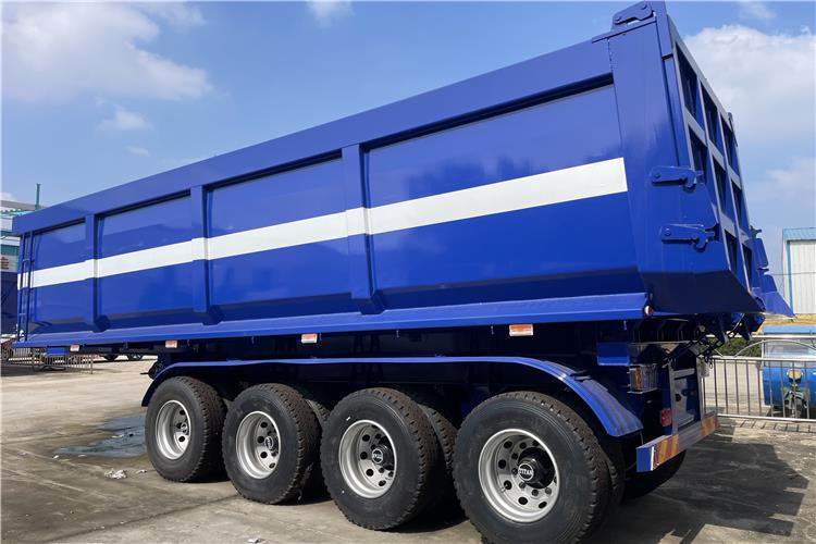 TITAN 4 Axle Dump Semi Trailer for Sale In Zambia - Кипер полуприколка: слика 2 TITAN 4 Axle Dump Semi Trailer for Sale In Zambia - Кипер полуприколка: слика 2