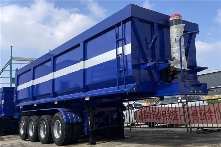 TITAN 4 Axle Dump Semi Trailer for Sale In Zambia - Кипер полуприколка: слика 1 TITAN 4 Axle Dump Semi Trailer for Sale In Zambia - Кипер полуприколка: слика 1
