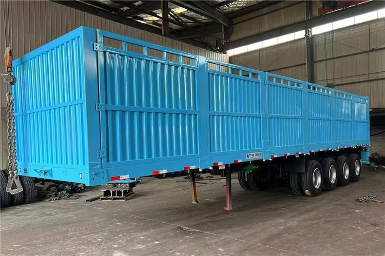 TITAN 4 Axle Fence Semi Truck Trailer for Sale price In Rwanda - Полуприколка за добиток: слика 2 TITAN 4 Axle Fence Semi Truck Trailer for Sale price In Rwanda - Полуприколка за добиток: слика 2
