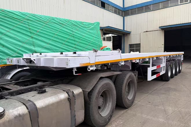 TITAN 4 Axle Flatbed Trailer for Sale Near Me in Libya - Полуприколка платформа: слика 2 TITAN 4 Axle Flatbed Trailer for Sale Near Me in Libya - Полуприколка платформа: слика 2