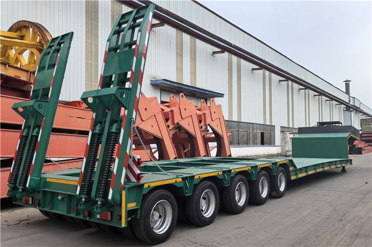 TITAN 5 Axle Low Bed Trailer for Sale In Nigeria - Полуприколка за низок утовар: слика 3 TITAN 5 Axle Low Bed Trailer for Sale In Nigeria - Полуприколка за низок утовар: слика 3
