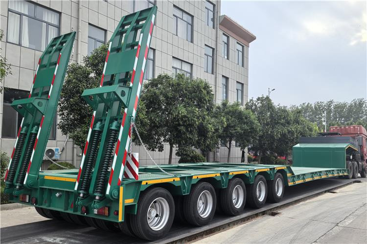 TITAN 5 Axle Low Bed Trailer for Sale In Nigeria - Полуприколка за низок утовар: слика 1 TITAN 5 Axle Low Bed Trailer for Sale In Nigeria - Полуприколка за низок утовар: слика 1