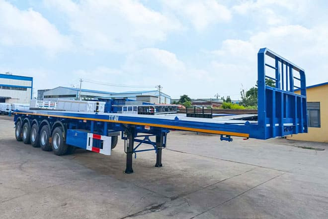 TITAN 5 Axle New Flatbed Trailers for Sale in Mauritius - Полуприколка платформа: слика 4 TITAN 5 Axle New Flatbed Trailers for Sale in Mauritius - Полуприколка платформа: слика 4