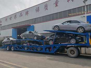 TITAN Car Hauler Trailer for Sale in Sierra Leone - Автотранспортна полуприколка: слика 3 TITAN Car Hauler Trailer for Sale in Sierra Leone - Автотранспортна полуприколка: слика 3