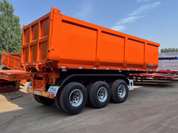 TITAN Dump Semi Truck Trailer for Sale in Ghana - Кипер полуприколка: слика 1 TITAN Dump Semi Truck Trailer for Sale in Ghana - Кипер полуприколка: слика 1