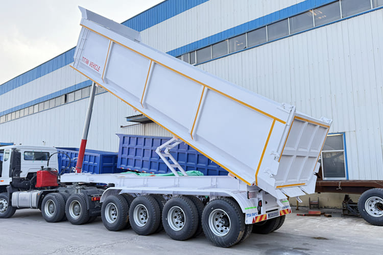 TITAN End Dump Trailer for Sale in Kenya - Кипер полуприколка: слика 3 TITAN End Dump Trailer for Sale in Kenya - Кипер полуприколка: слика 3