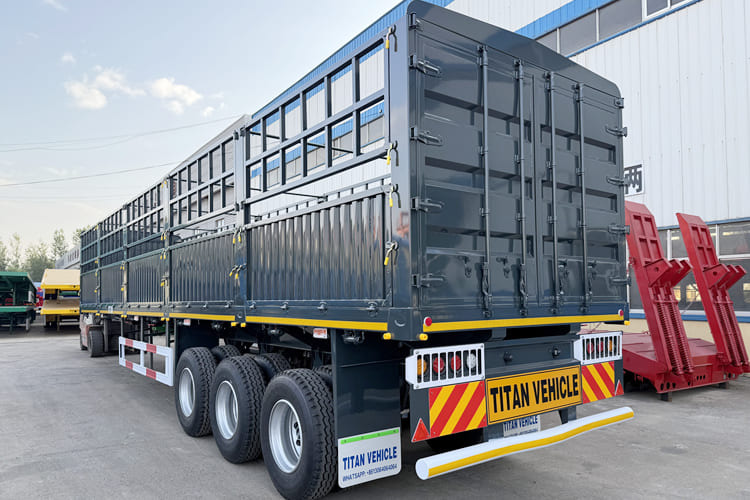 TITAN Fence Semi Trailer for Sale in Kenya - Полуприколка за добиток: слика 1 TITAN Fence Semi Trailer for Sale in Kenya - Полуприколка за добиток: слика 1
