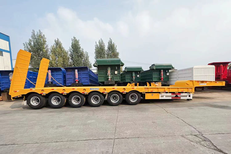 TITAN Hydraulic Low Bed Trailer for Sale in Kenya - Полуприколка за низок утовар: слика 5 TITAN Hydraulic Low Bed Trailer for Sale in Kenya - Полуприколка за низок утовар: слика 5