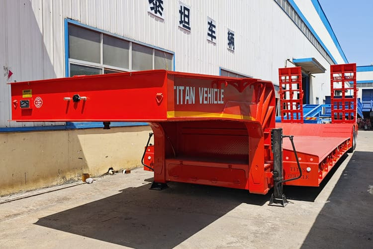 TITAN Lowbed Trailer for Sale in Saudi Arabia - Полуприколка за низок утовар: слика 2 TITAN Lowbed Trailer for Sale in Saudi Arabia - Полуприколка за низок утовар: слика 2