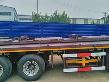 TITAN Semi Truck Flatbed Traile for Sale in Saudi Arabia - Полуприколка платформа: слика 3 TITAN Semi Truck Flatbed Traile for Sale in Saudi Arabia - Полуприколка платформа: слика 3