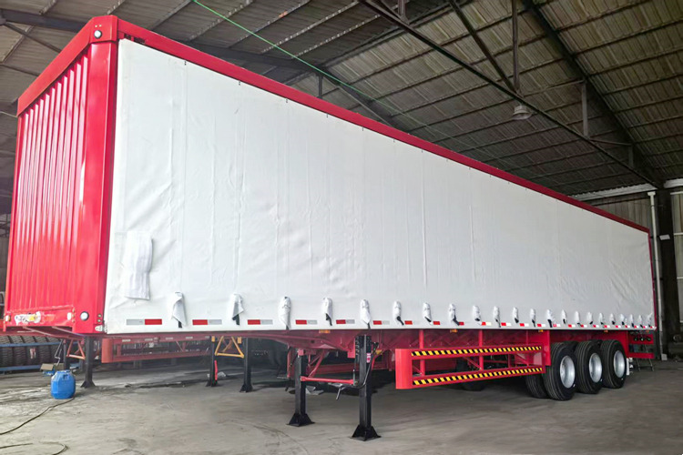 TITAN Side Curtain Trailer for Sale in Congo - Полуприколка со церада: слика 4 TITAN Side Curtain Trailer for Sale in Congo - Полуприколка со церада: слика 4