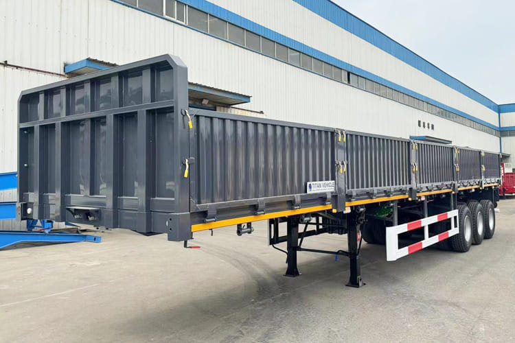 TITAN Side Wall Semi Trailer for Sale in Tanzania - Полуприколка платформа: слика 4 TITAN Side Wall Semi Trailer for Sale in Tanzania - Полуприколка платформа: слика 4