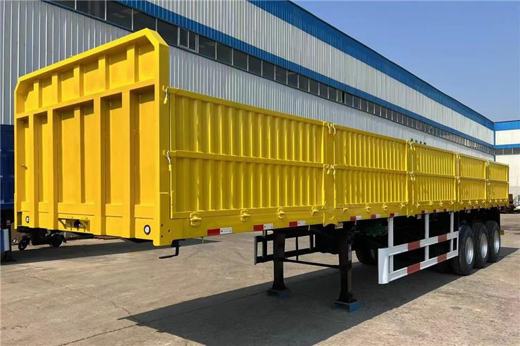 TITAN Triple Axle Trailer with Drop Side Trailer for Sale In Ghana - Полуприколка платформа: слика 2 TITAN Triple Axle Trailer with Drop Side Trailer for Sale In Ghana - Полуприколка платформа: слика 2