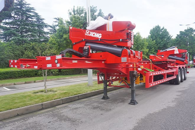 XCMG 2025 New Container Side Loader Trailer for Sale in Tanzania - Транспортер на контејнер/ Полуприколка со променливо тело: слика 1 XCMG 2025 New Container Side Loader Trailer for Sale in Tanzania - Транспортер на контејнер/ Полуприколка со променливо тело: слика 1