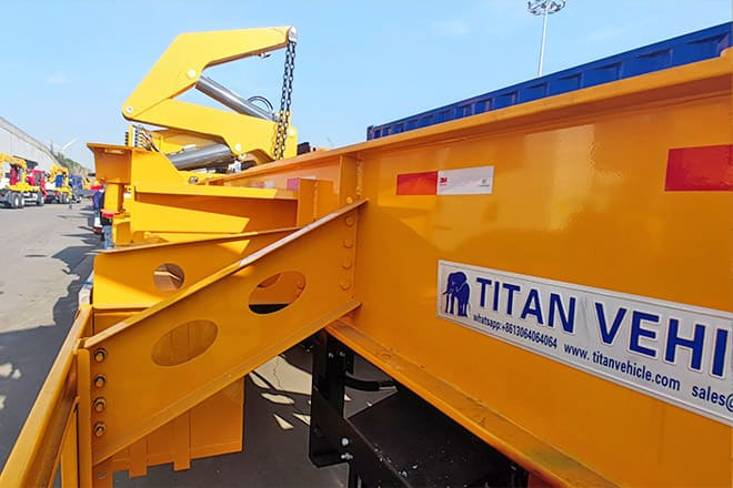 XCMG 40 Ton Sidelifter Container Trailer for Sale in Guyana - Транспортер на контејнер/ Полуприколка со променливо тело: слика 2 XCMG 40 Ton Sidelifter Container Trailer for Sale in Guyana - Транспортер на контејнер/ Полуприколка со променливо тело: слика 2