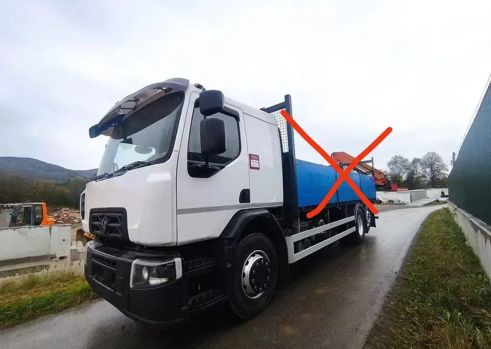 Renault D 26.320 6x2 podwozie do zabudowy - Камион со кабинска шасија: слика 1 Renault D 26.320 6x2 podwozie do zabudowy - Камион со кабинска шасија: слика 1