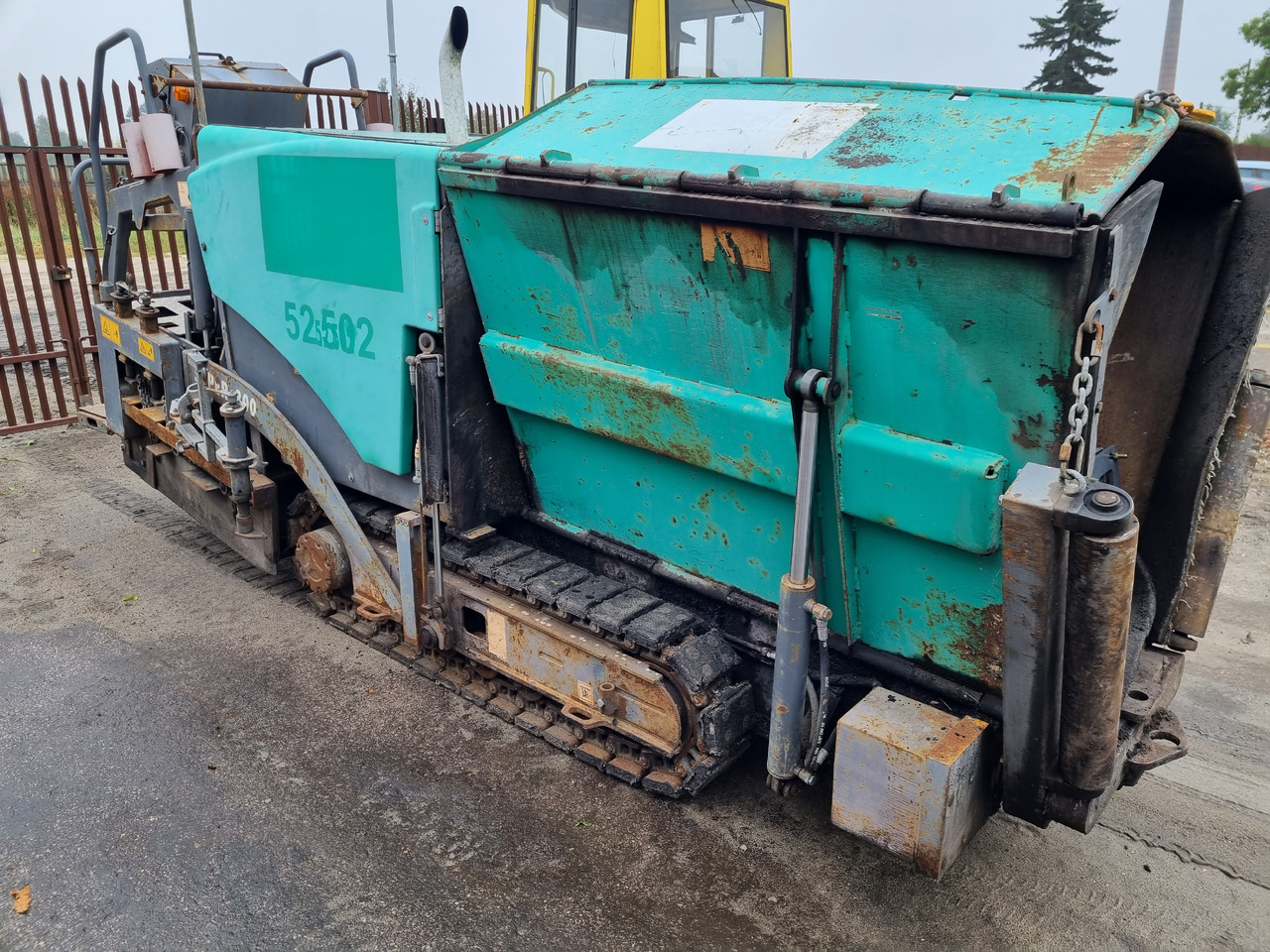 VÖGELE SUPER 800 - Асфалтен поплочувач: слика 1 VÖGELE SUPER 800 - Асфалтен поплочувач: слика 1