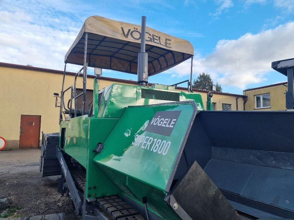 Vögele super 1800 - Асфалтен поплочувач: слика 1 Vögele super 1800 - Асфалтен поплочувач: слика 1