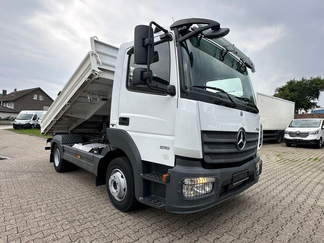 Mercedes-Benz Atego 818 Dreiseitenkipp Vermietung möglich - Кипер, Камион со кран: слика 1 Mercedes-Benz Atego 818 Dreiseitenkipp Vermietung möglich - Кипер, Камион со кран: слика 1