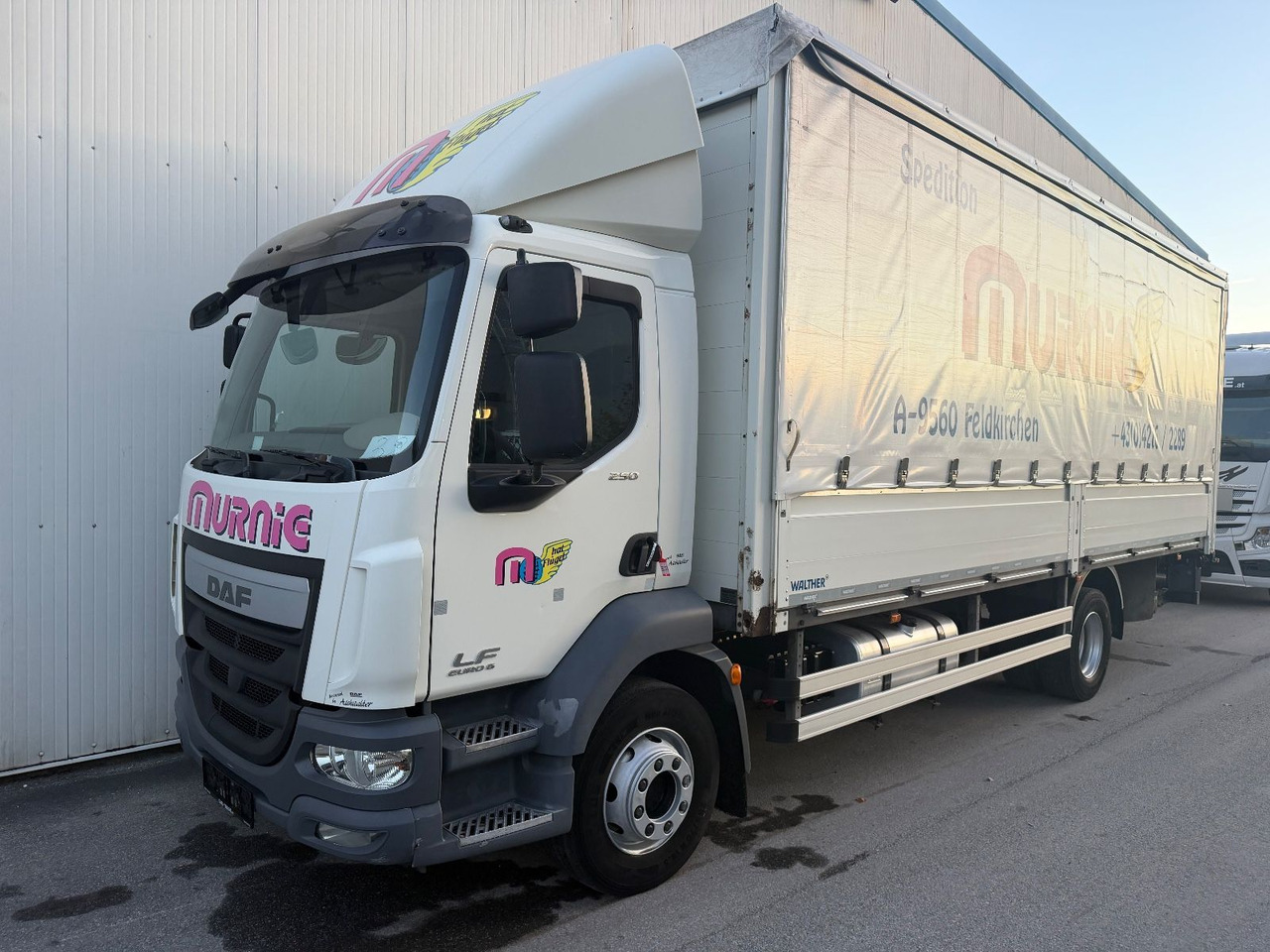 DAF LF 250 16T/LBW €6 - Камион со церада: слика 1 DAF LF 250 16T/LBW €6 - Камион со церада: слика 1