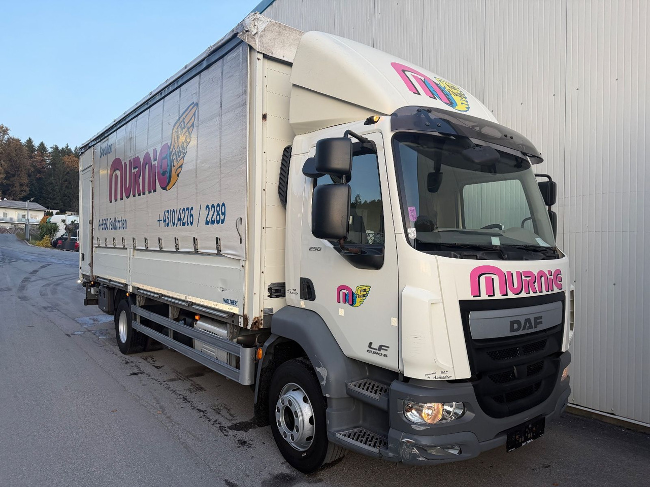 DAF LF 250 16T/LBW €6 - Камион со церада: слика 2 DAF LF 250 16T/LBW €6 - Камион со церада: слика 2