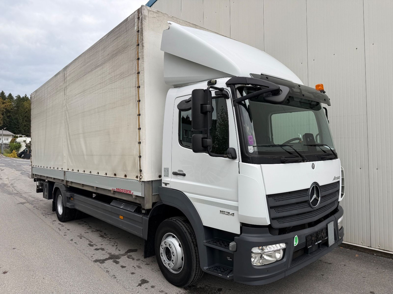 Mercedes-Benz Atego 1524 2T LBW TÜV - Камион со церада: слика 2 Mercedes-Benz Atego 1524 2T LBW TÜV - Камион со церада: слика 2