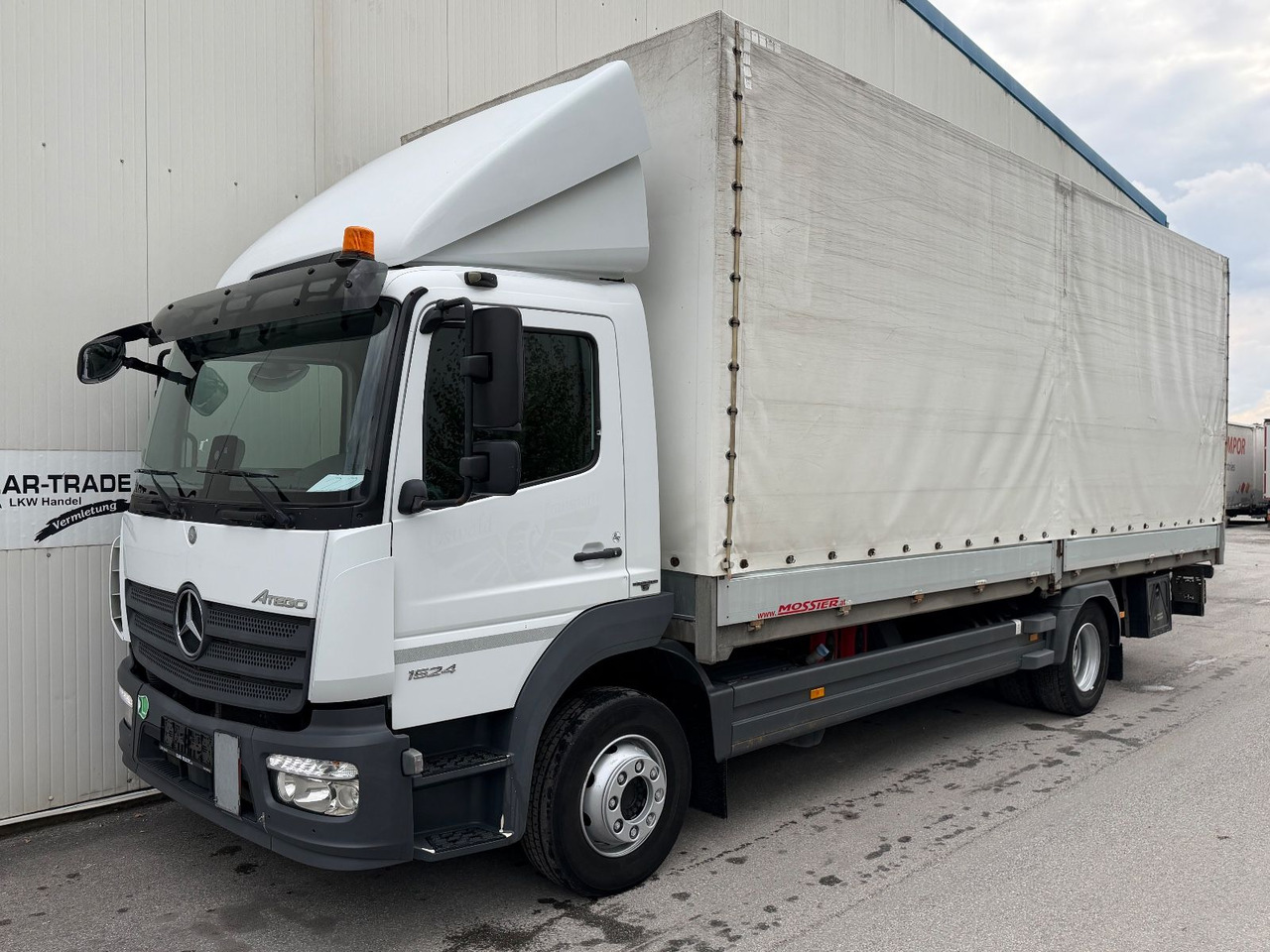 Mercedes-Benz Atego 1524 2T LBW TÜV - Камион со церада: слика 1 Mercedes-Benz Atego 1524 2T LBW TÜV - Камион со церада: слика 1