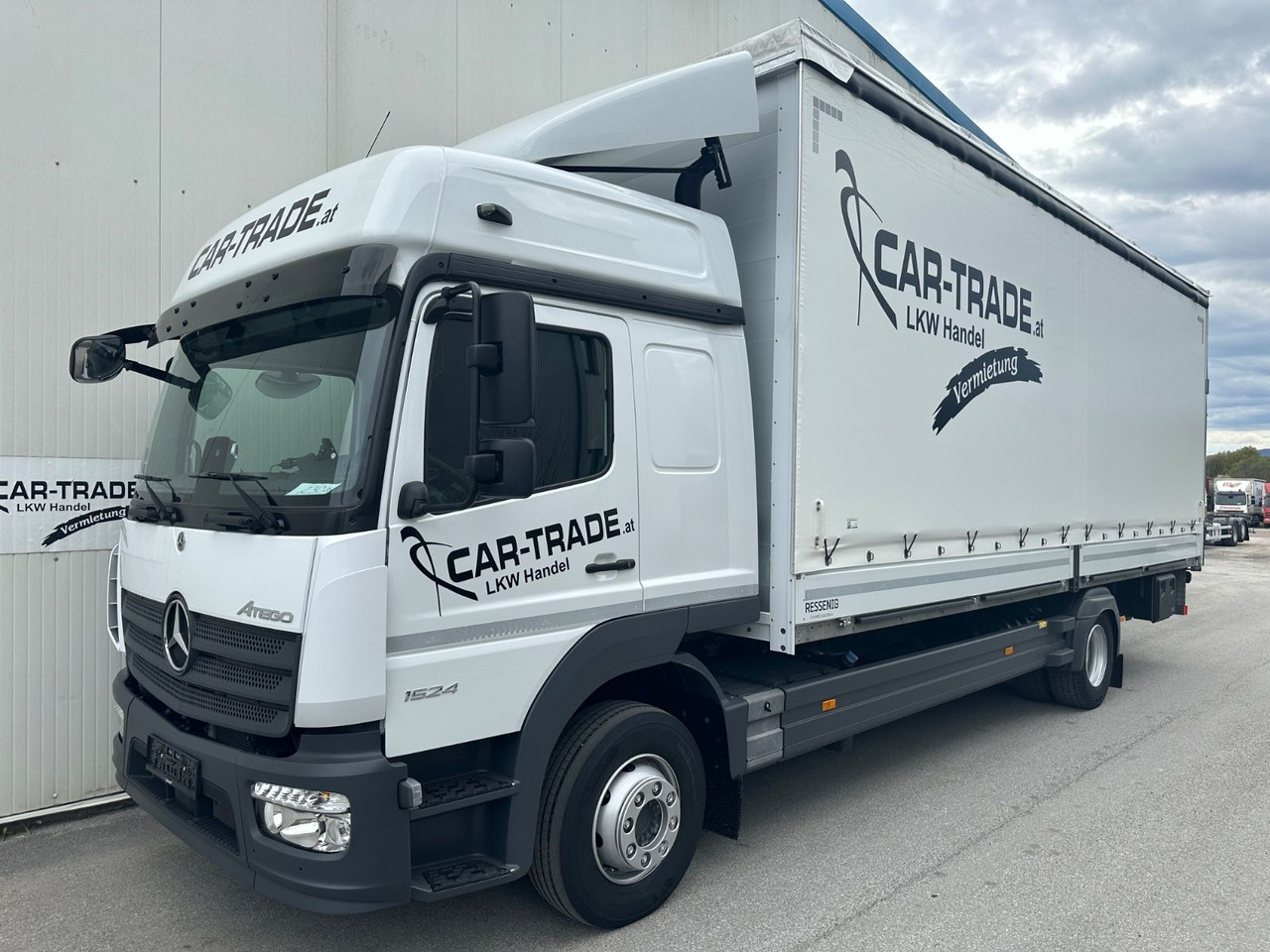 Mercedes-Benz Atego 1524 BigSpace LBW Navi/Kamera - Камион со церада: слика 1 Mercedes-Benz Atego 1524 BigSpace LBW Navi/Kamera - Камион со церада: слика 1