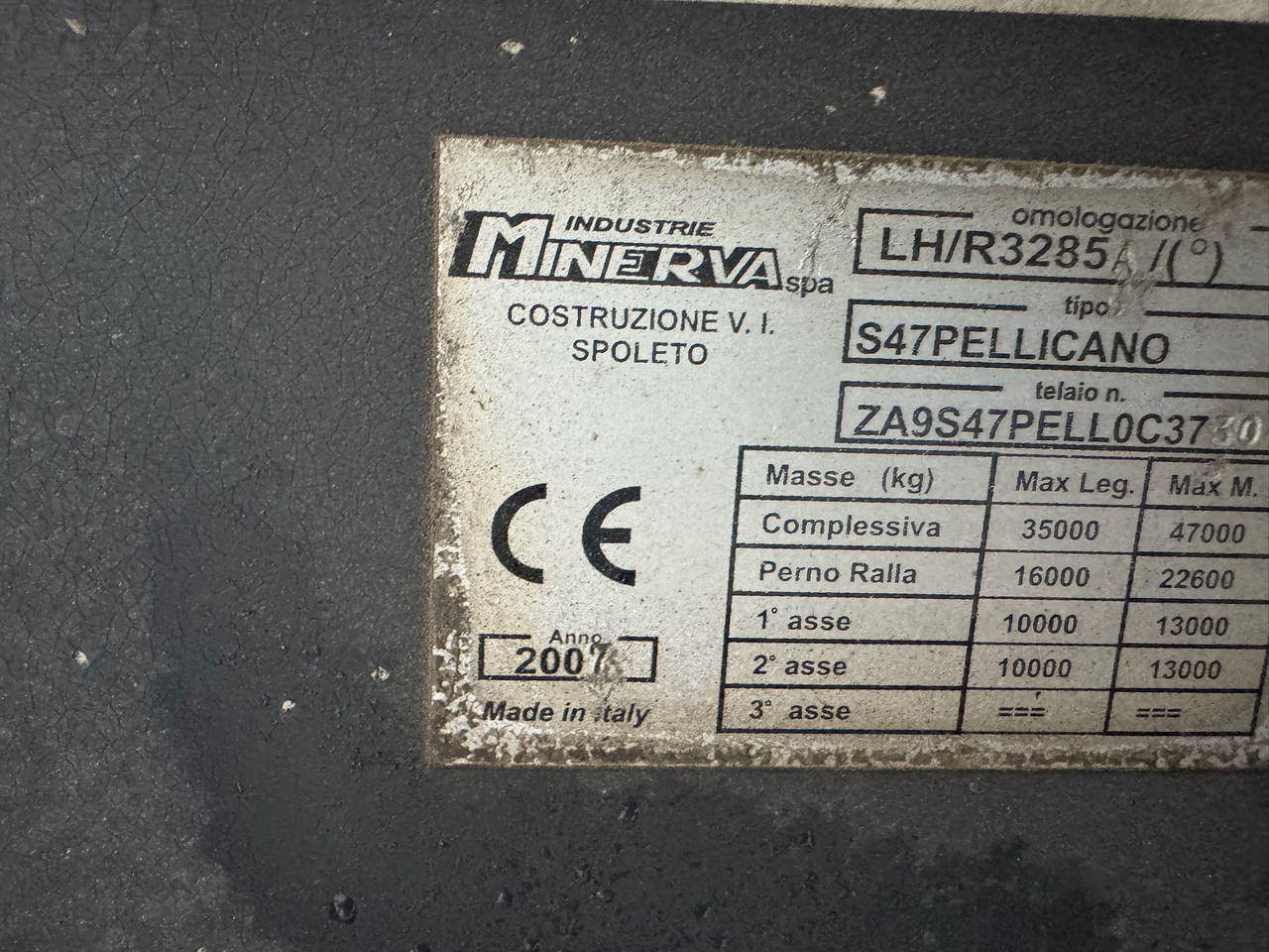 MINERVA Semirimorchio Ribaltabile Mezzo d'Opera - Кипер полуприколка: слика 4 MINERVA Semirimorchio Ribaltabile Mezzo d'Opera - Кипер полуприколка: слика 4