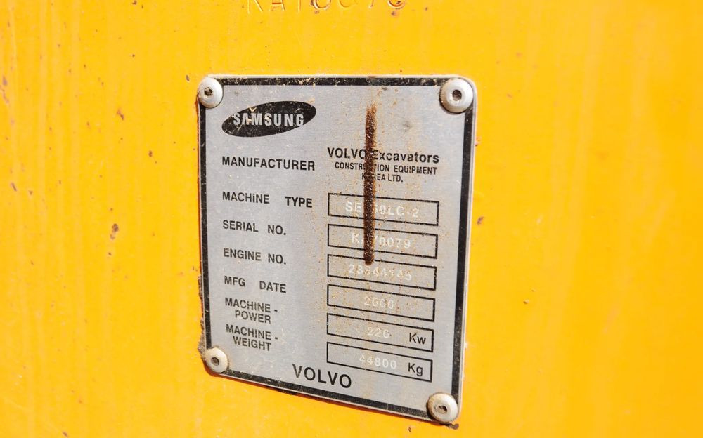 Zwolnica koparki Samsung SE 450 LC - Багер гасеничар: слика 2 Zwolnica koparki Samsung SE 450 LC - Багер гасеничар: слика 2