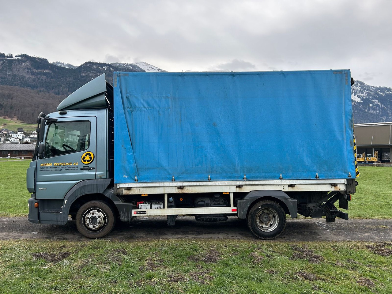 MERCEDES-BENZ Atego 818 - Камион со церада: слика 2 MERCEDES-BENZ Atego 818 - Камион со церада: слика 2