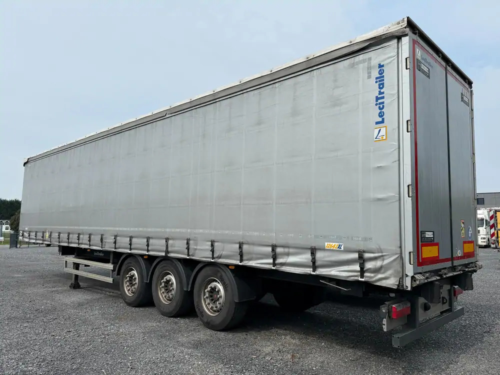 LeciTrailer Tautliner 3E20 Tautliner 3E20*1er essieu relevable*essieux SAF - Полуприколка со церада: слика 2 LeciTrailer Tautliner 3E20 Tautliner 3E20*1er essieu relevable*essieux SAF - Полуприколка со церада: слика 2